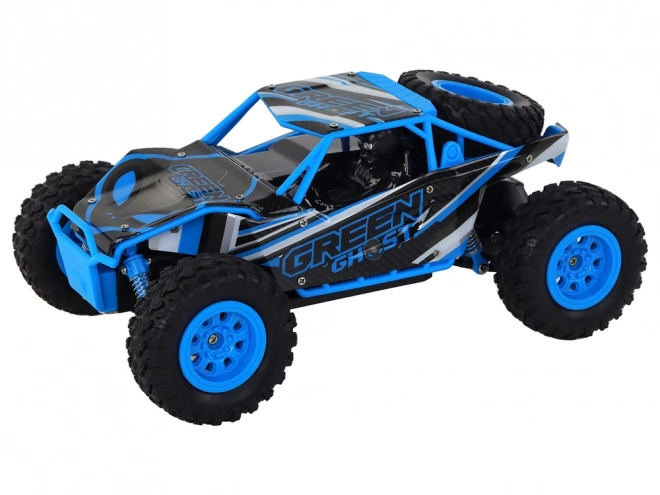 Dálkově ovládané R/C terénní auto 1:24 modré