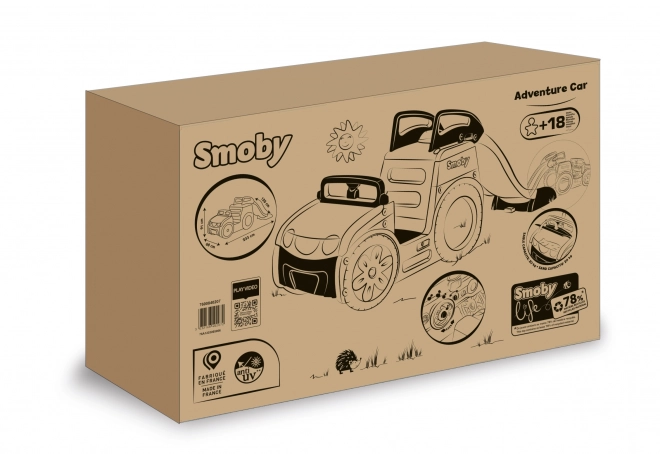 Smoby auto dobrodružství 3v1