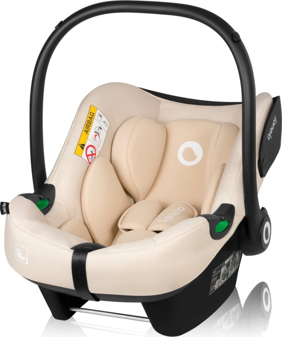 LIONELO Autosedačka Astrid i-Size 40-87cm, Beige Sand