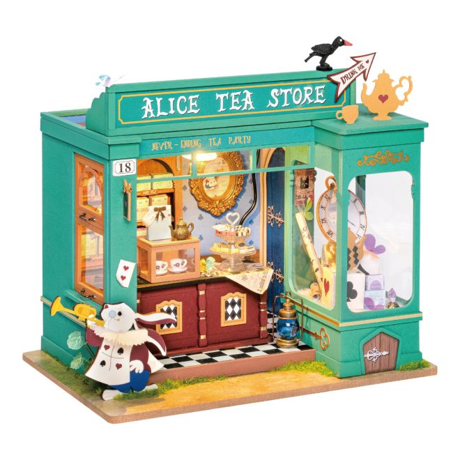 RoboTime miniatura domečku - Obchod s čajem