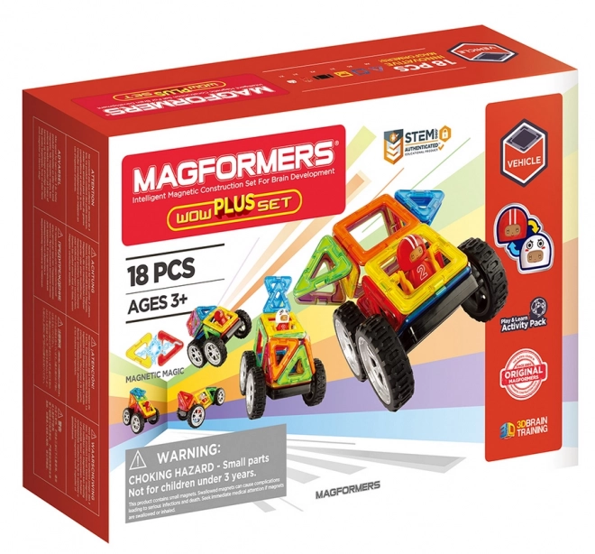 MAGFORMERS Wow Starter PLUS 18 dílků