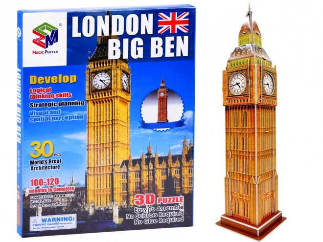 3D puzzle Londýn Big Ben