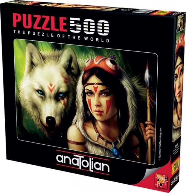 ANATOLIAN Puzzle Princezna válečnice 500 dílků