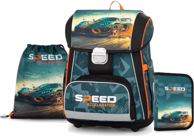 OXYBAG Školní set 3ks Premium Auto