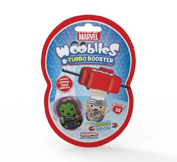 Wooblies magnetické postavičky s turbo vystřelovačem - 4 cm