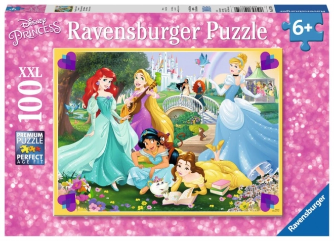 RAVENSBURGER Puzzle Disney princezny: Odvážný sen XXL 100 dílků