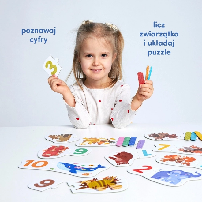 Puzzle do páru - čísla