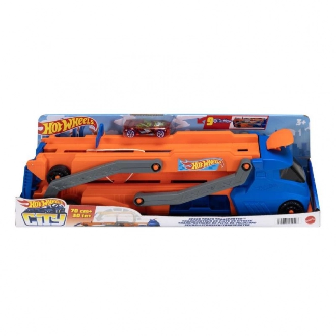 Tahač Hot Wheels s odpalovačem