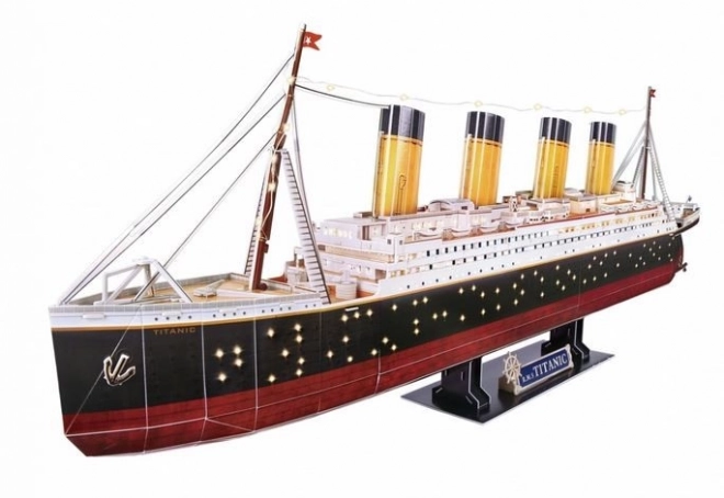 Puzzle 3D LED Titanic