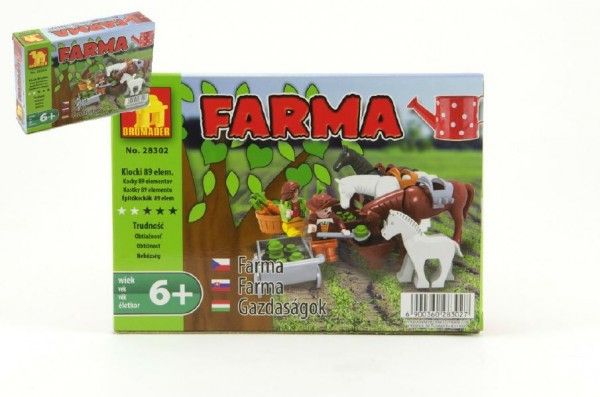 Stavebnice Dromader - Farma 89 ks