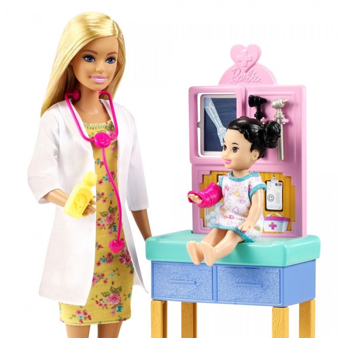 Kariérní set panenky Barbie - pediatr