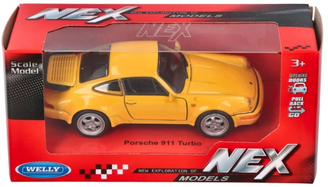 Kovový model Porsche 911 Turbo (964), měřítko 1:36