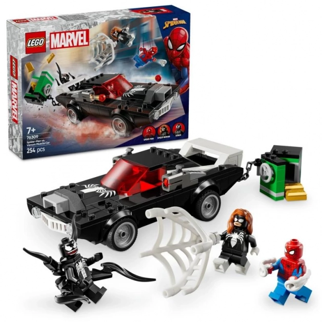 Stavebnice Spider-Man vs Muscle Car Venoma