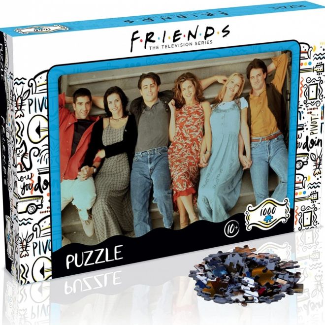 Puzzle Friends Schody 1000 prvků