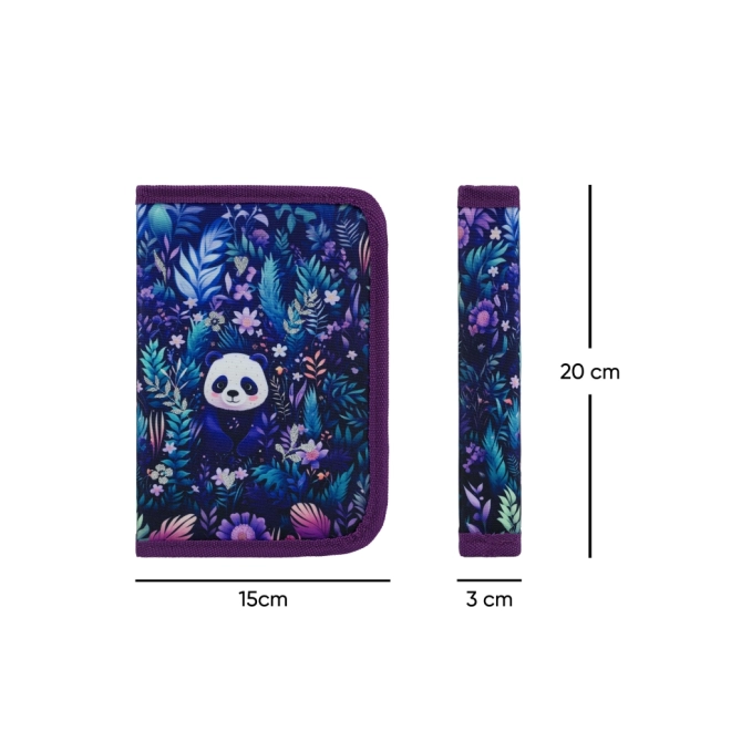 BAAGL 3 SET Ergo Jungle Panda: aktovka, penál, sáček