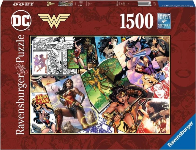 Puzzle Wonder Woman od Ravensburger, 1500 dílků