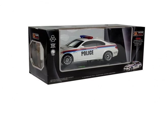 Policejní auto na dálkové ovládání 1:18 R/C