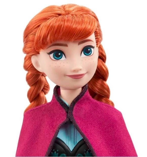 Panenka Disney Frozen Elsa Ice Age 2 – Anna v modro-černých šatech