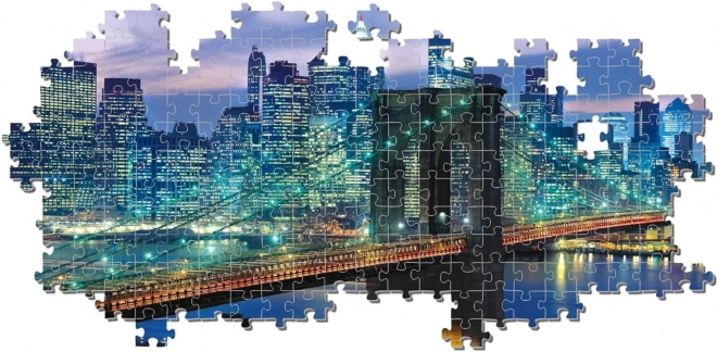 Puzzle Compact Panorama - Brooklynský most v New Yorku