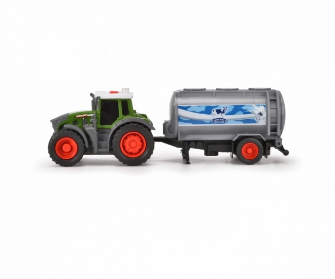 FARM Fendt traktor s přívěsem na mléko 26 cm