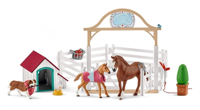 SCHLEICH horse Club® 42458 Hostující koně s fenkou Ruby