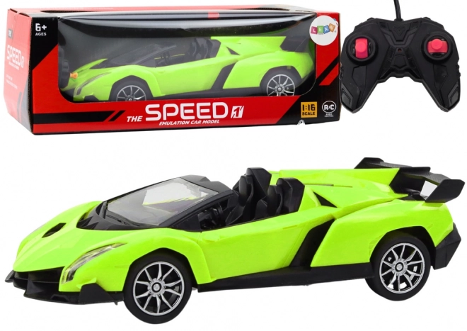 RC sportovní auto 1:18 zelené