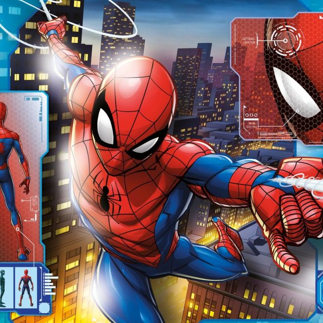 CLEMENTONI Puzzle Spiderman: Profil 104 dílků