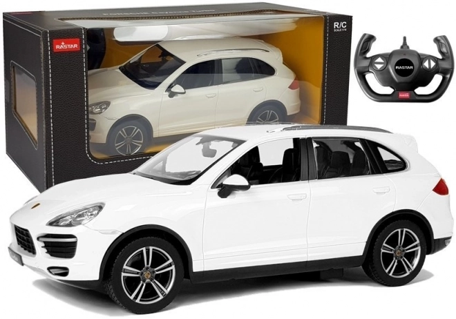 R/C Porsche Cayenne Rastar 1:14 Bílá