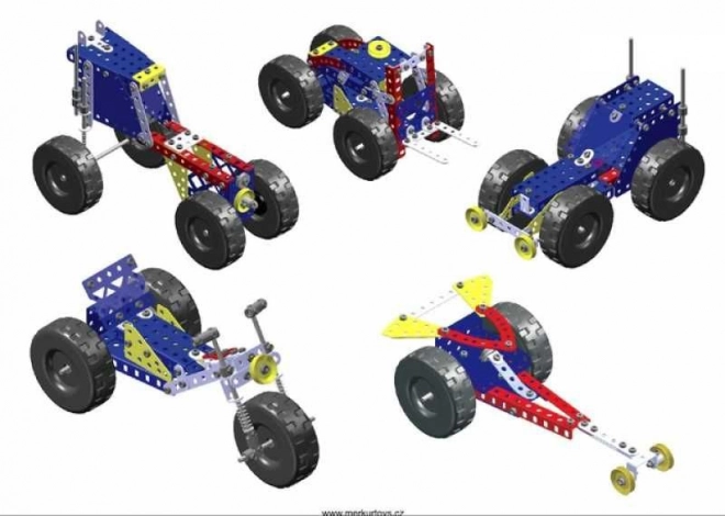 Merkur 1.1 Stavebnice vozidel - 240 dílů