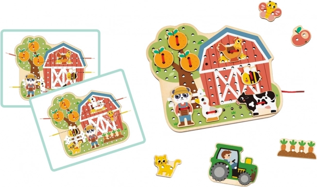 2Kids Toys Provlékací hra Farma