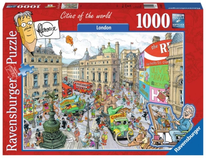 RAVENSBURGER Puzzle Města světa: Londýn 1000 dílků