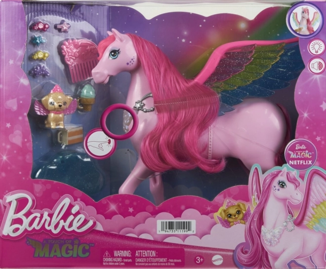 Figurka Barbie magický Pegas se světly a zvuky