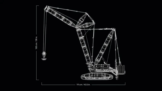 LEGO® Technic 42146 Pásový jeřáb Liebherr LR 13000