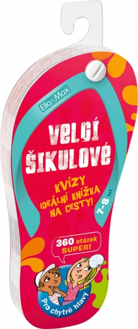 VELCÍ ŠIKULOVÉ, 7-8 let – Kvízy na cesty