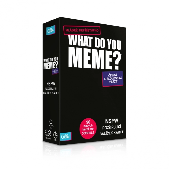 Rozšíření Mládeži nepřístupno pro What Do You Meme