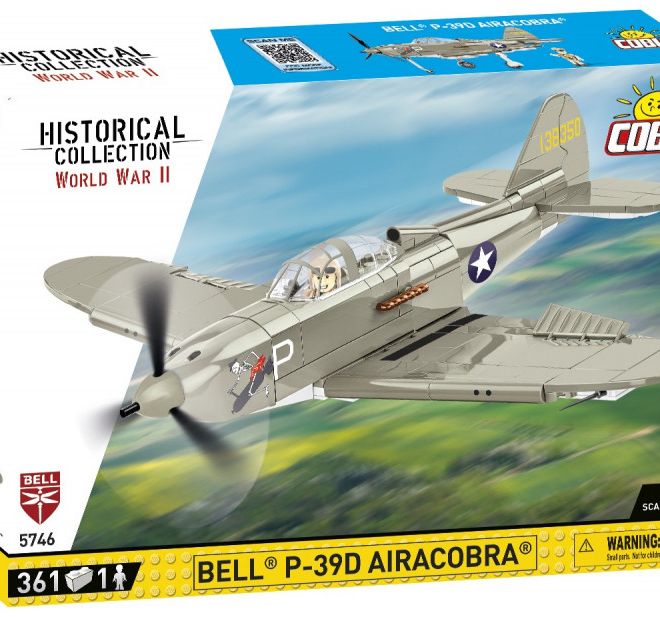 Historická sbírka Druhá světová válka Bell P-39D Airacobra 361 cihel