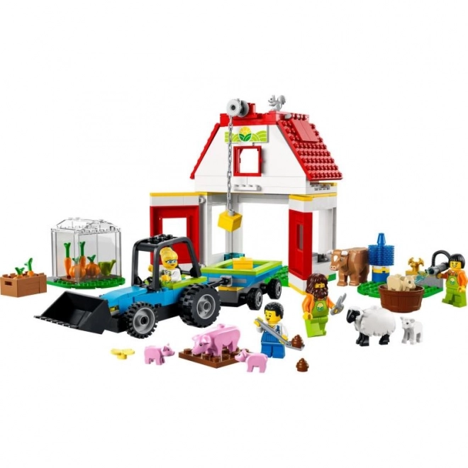 LEGO City 60346 Stodola a zvířátka z farmy