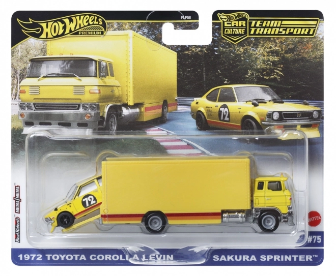 Sada vozidel 50. výročí od Hot Wheels a Toyota Corolla