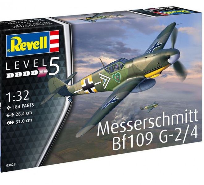 Model k sestavení Messerschmitt BF 109G-2/4 1/32