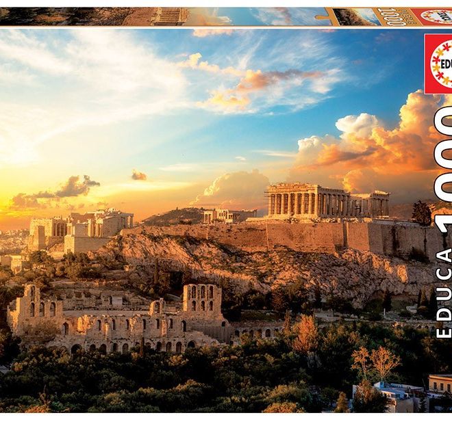 Puzzle 1000 prvků Akropole v Aténách