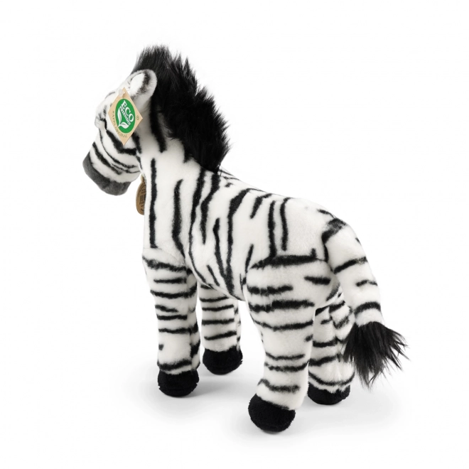 Plyšová zebra stojící 30 cm ECO-FRIENDLY