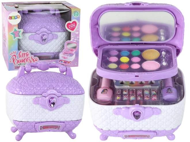 Purple Beauty Box Set Laky na nehty Oční stíny