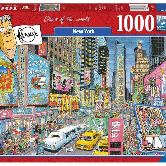 RAVENSBURGER Puzzle Města světa: New York 1000 dílků