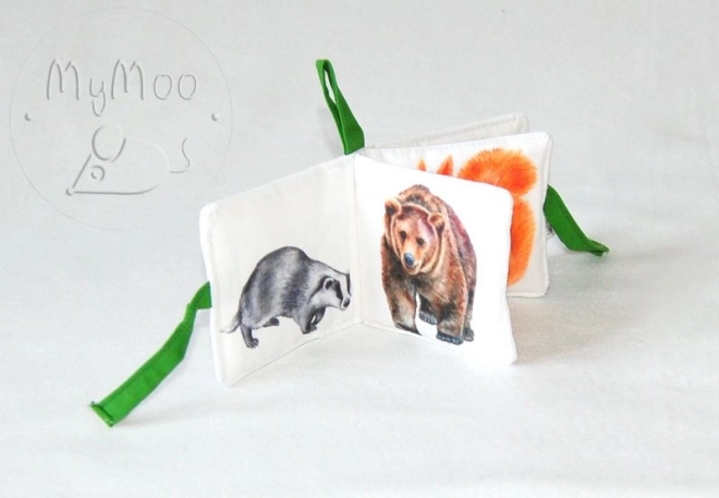 MyMoo Mini soft book - Procházka lesem