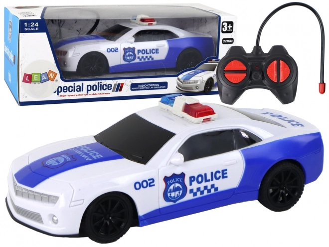 Policejní auto na dálkové ovládání 1:24