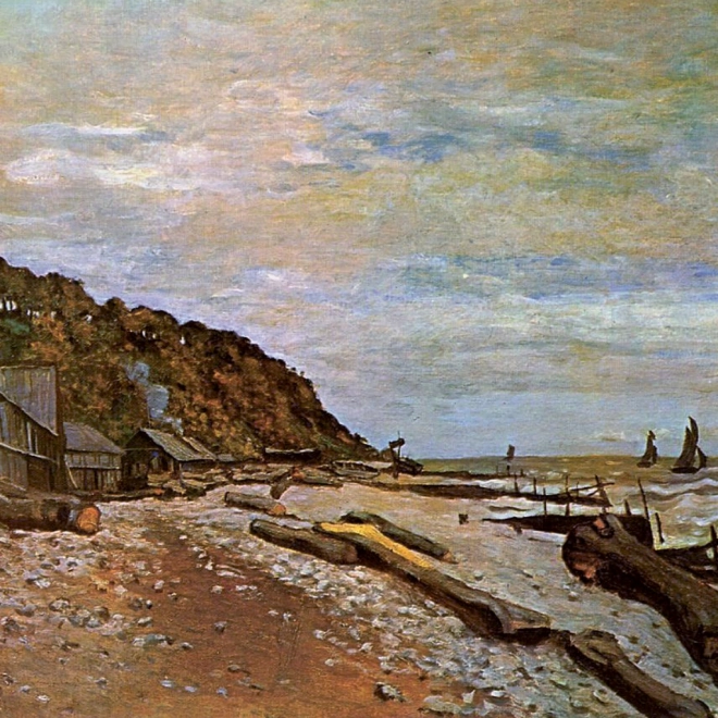 Poznámkový kalendář Claude Monet 2024, 30 × 30 cm