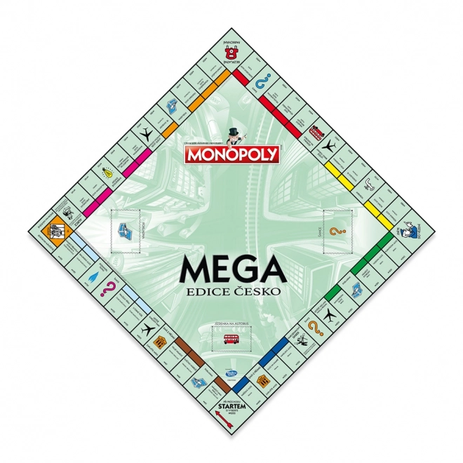 Společenská hra Monopoly MEGA