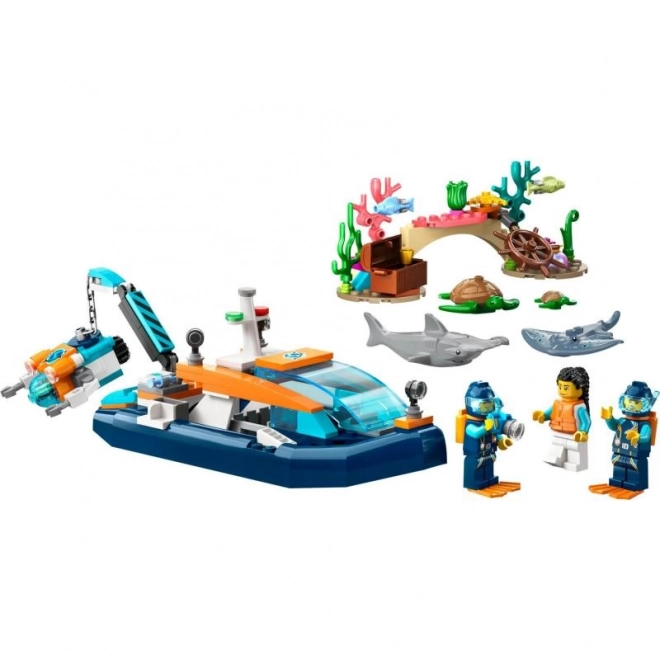 Lego City 60377 Potápěčský člun Explorer