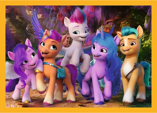 TREFL Puzzle My Little Pony: Seznamte se s poníky 4v1 (35,48,54,70 dílků)