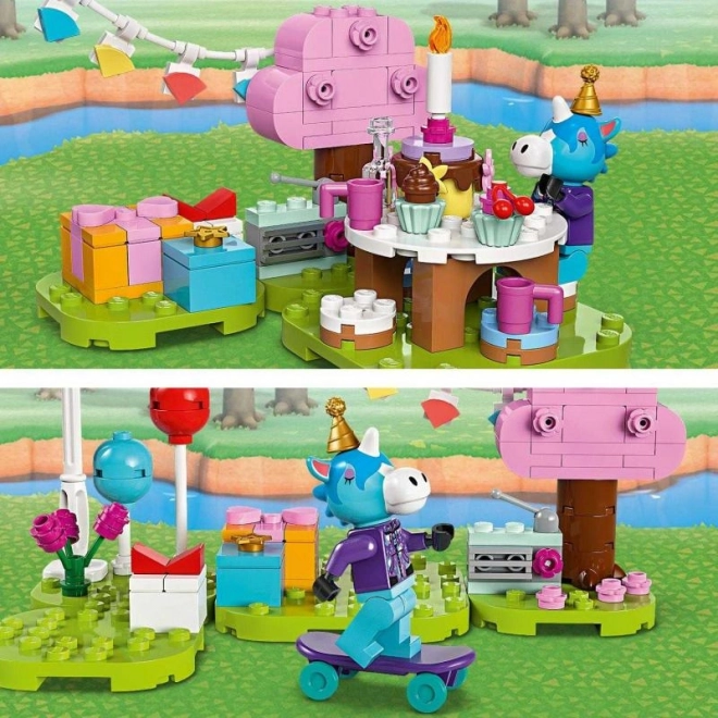 LEGO Animal Crossing 77046 Julian a oslava narozenin